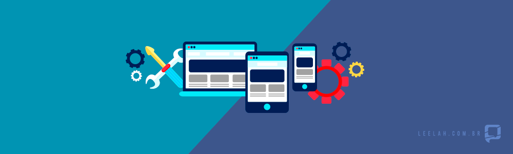 ilustração com diferentes tipos de dispositivos